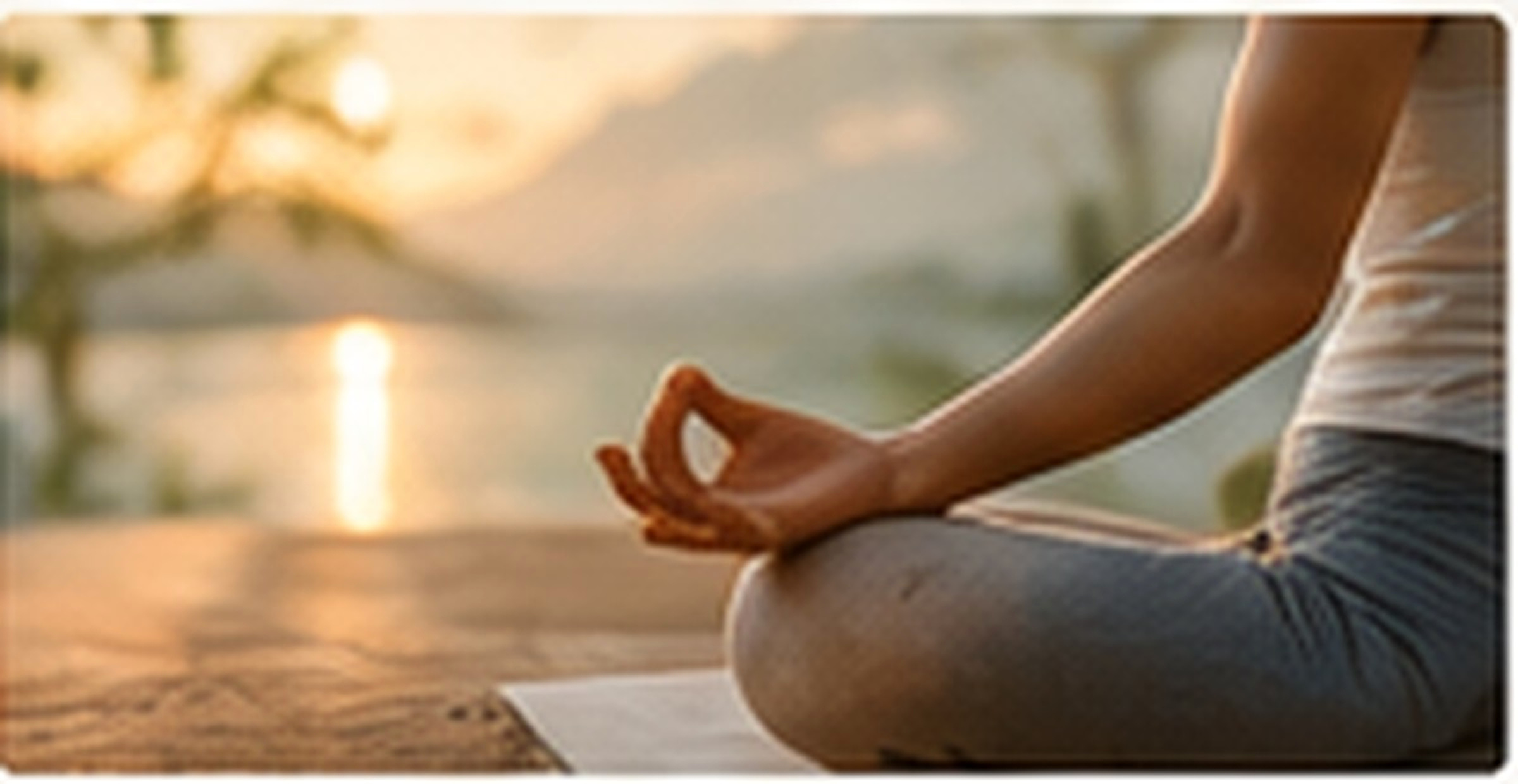 A quiet seated mindfulness practice